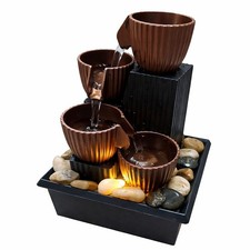 Fontana d'acqua a LED da