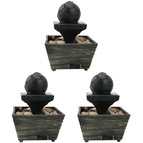 Fontana zen scrivania nera - scrivania,