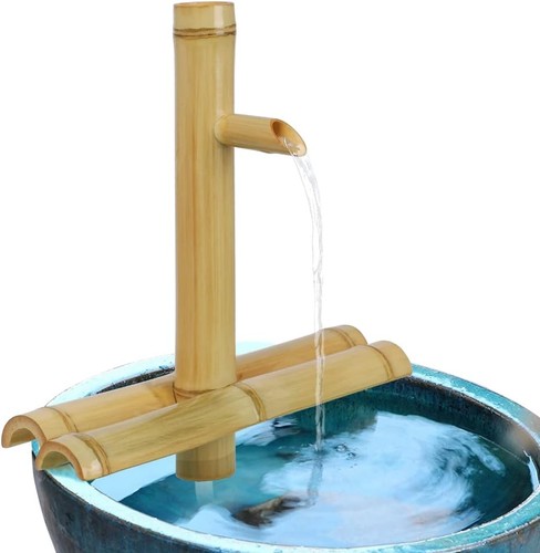 Fontana acqua bambù - fontana,