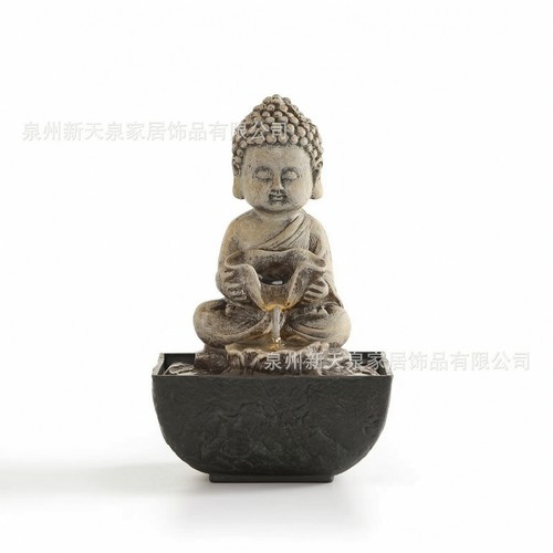 Fontana zen con buddha effetto - con,